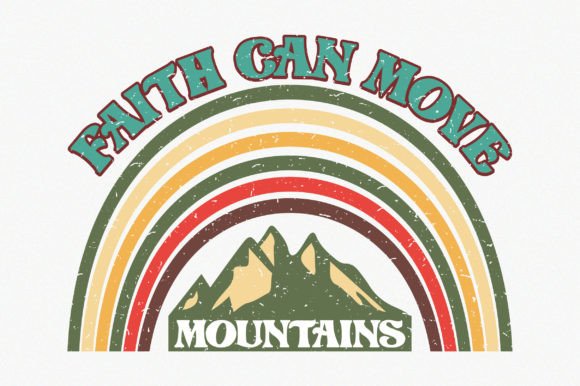 Graphics for Crafts: Faith Can Move Mountains Design Review