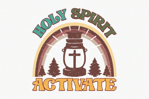 Holy Spirit Activate: A Graphic Design Asset for Crafts and Graphics
