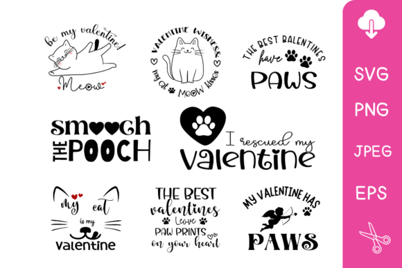 My Valentine Has Paws Graphics and Crafts Review