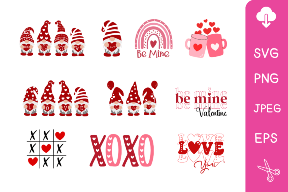 Valentines Svg Bundle: Graphics for Crafts and Branding